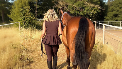 Signature Pleat Riding Top