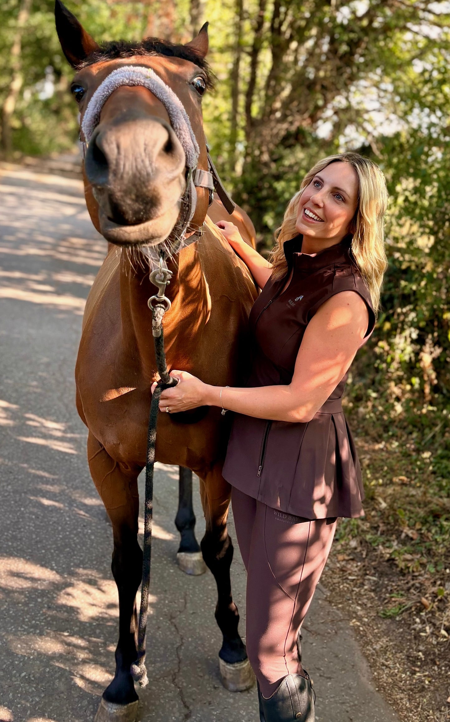 Signature Pleat Riding Top