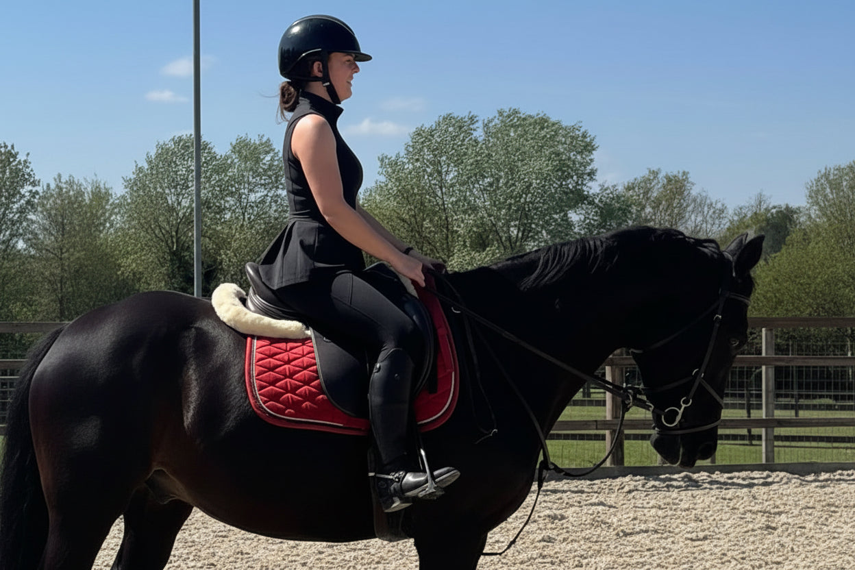 Signature Pleat Riding Top