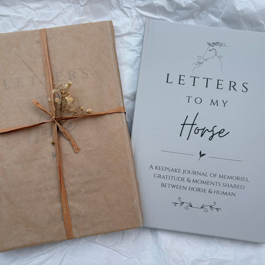 Letters To My Horse Guided Keepsake Journal
