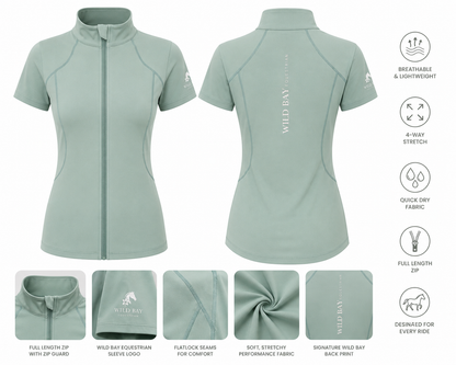 Essential Full Zip Base Layer